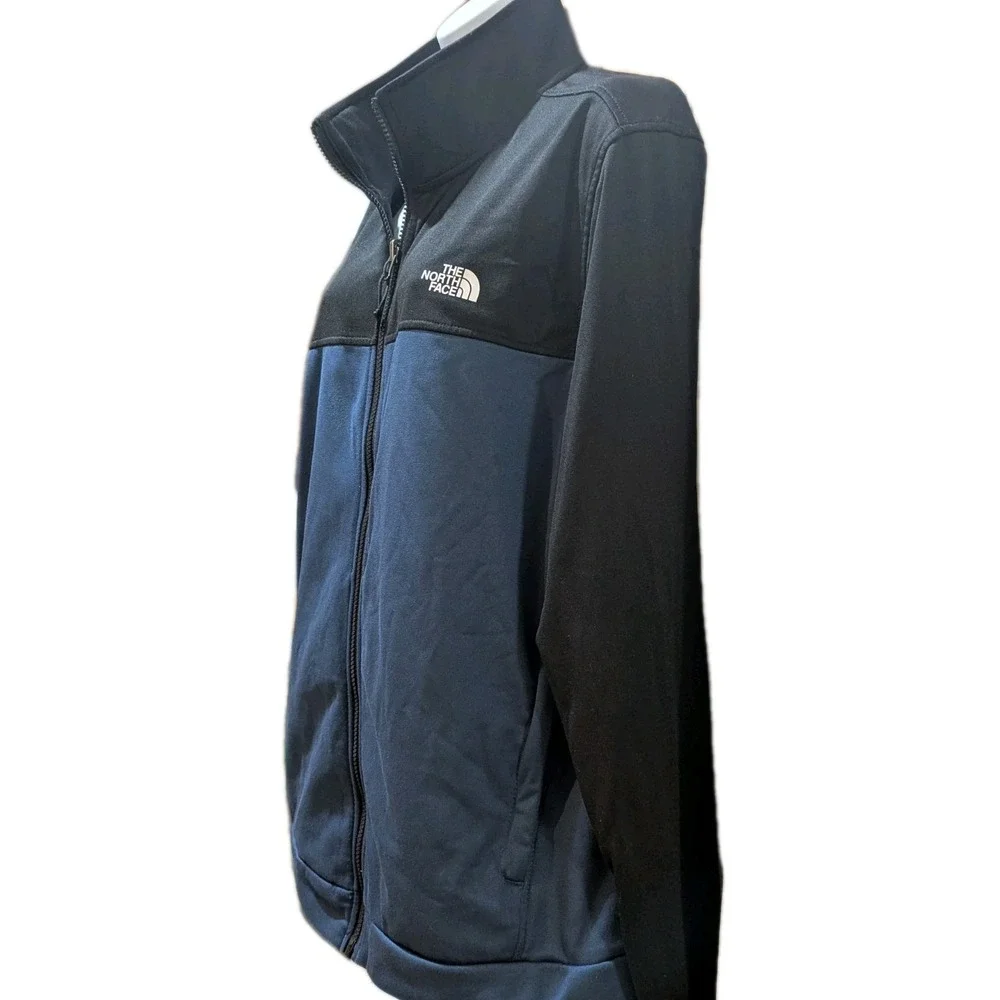 The North Face Men's Track Jacket Blue And Black Size Large‎